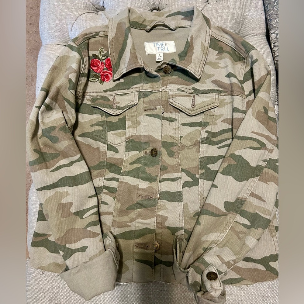 Time & Tru camo kids jean jackets